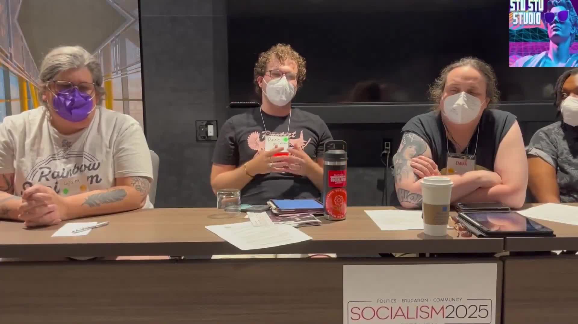 A masked DSA advisor says the quiet part out loud, admits he wrote Zohran Mamdani's platform to transform NYC into a “gender affirming hub,” where people will given free flights, hotels,...