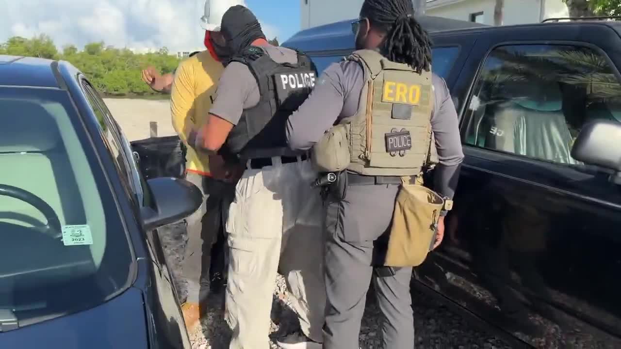 ICE arrested Cristian Alberto Rivas-Escalante, an El Salvador national in our country illegally. He has a criminal arrest warrant in El Salvador for his association with the 18th Street Gang...