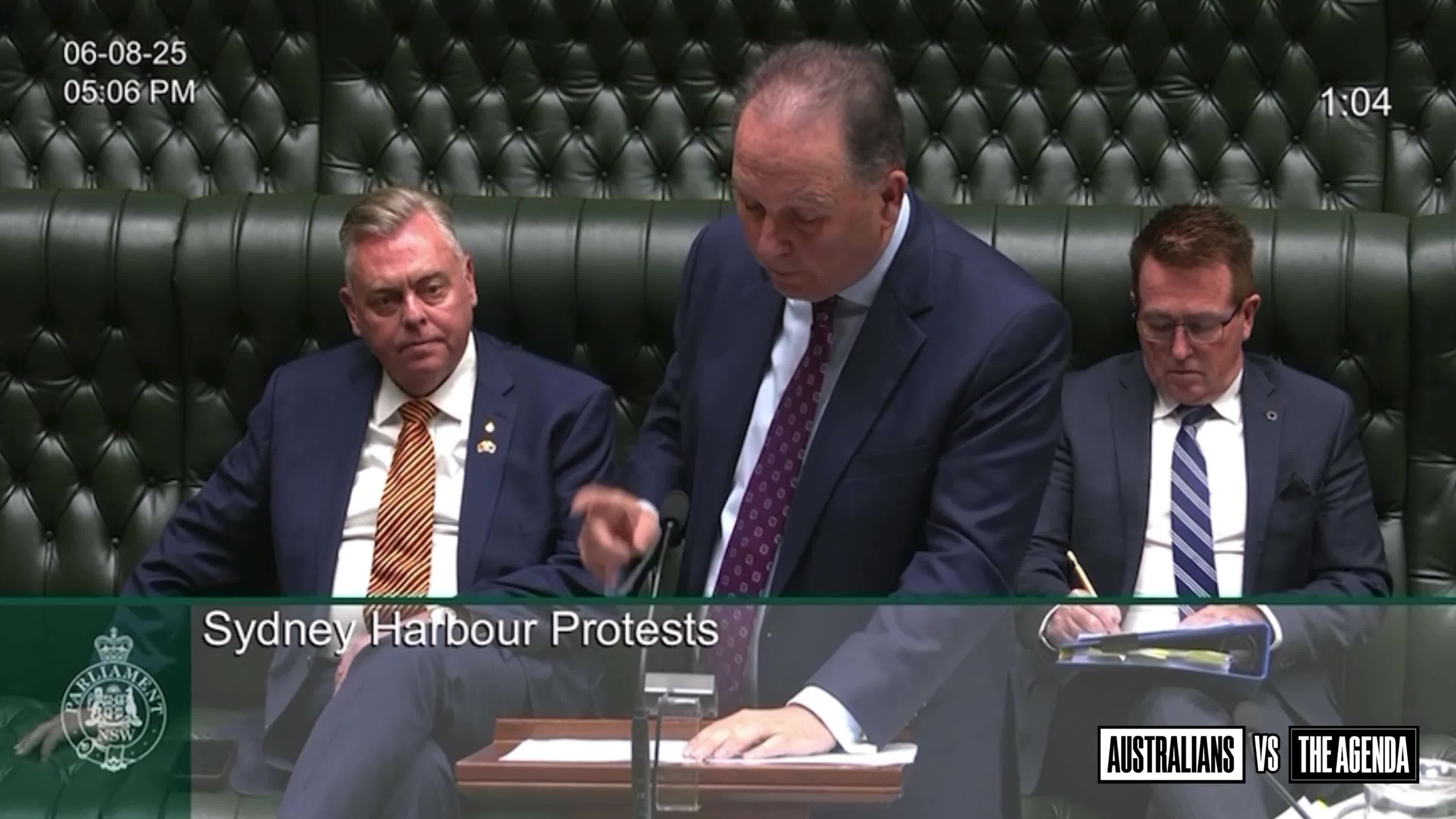 The NSW Liberals have suspended Parliament to hold a faux “debate” about how outraged they are over the Harbour Bridge protest.  They’ve described your right to political communication...