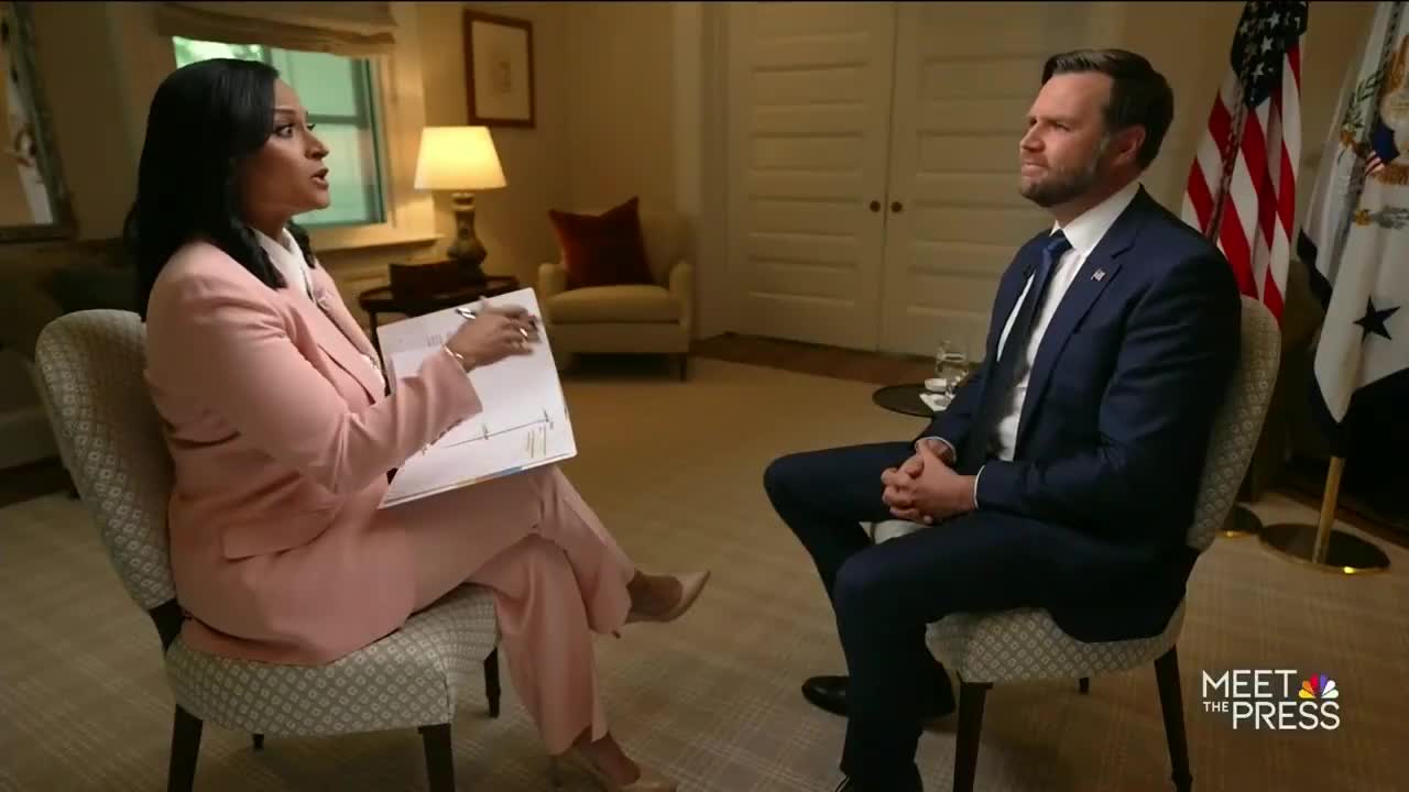 Watch as JD Vance is forced to explain diplomacy to Kristen Welker like he’s talking to a fifth grader:  