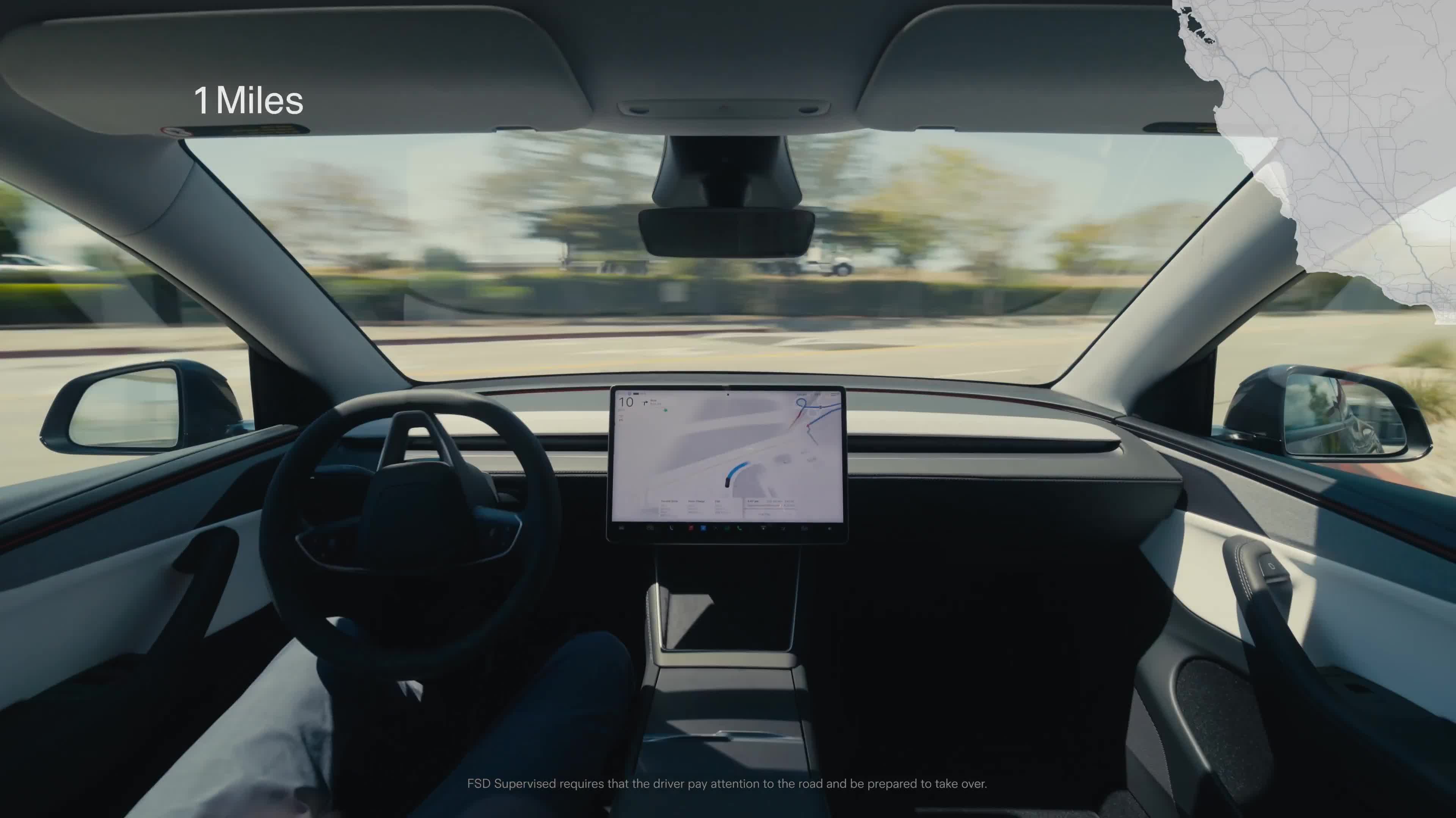 7 hour road trips aren’t so bad when your Tesla does all the driving