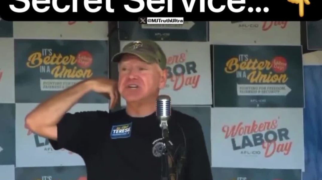Minnesota Governor Walz got excited seeing “Trump Died” trending on X over the weekend, and implied at the Duluth Labor Day event, “There will be news” of Trumps death eventually…