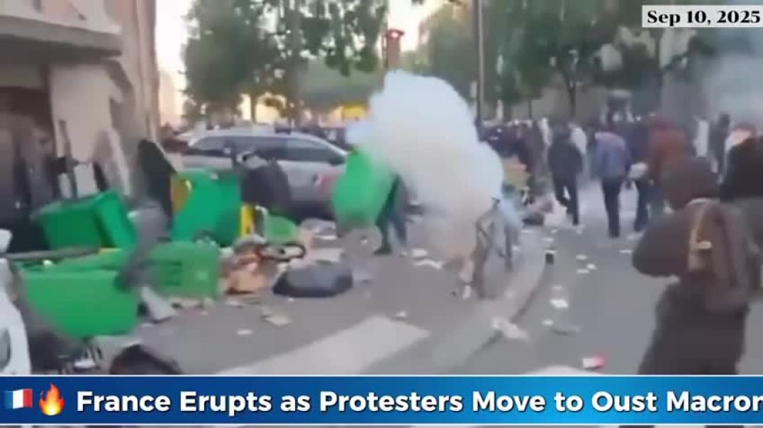 🇫🇷🔥 BREAKING: France in CHAOS — Mass Protests ERUPT to Oust Macron, Streets Paralyzed, Economy Under Siege… A New French Revolution?