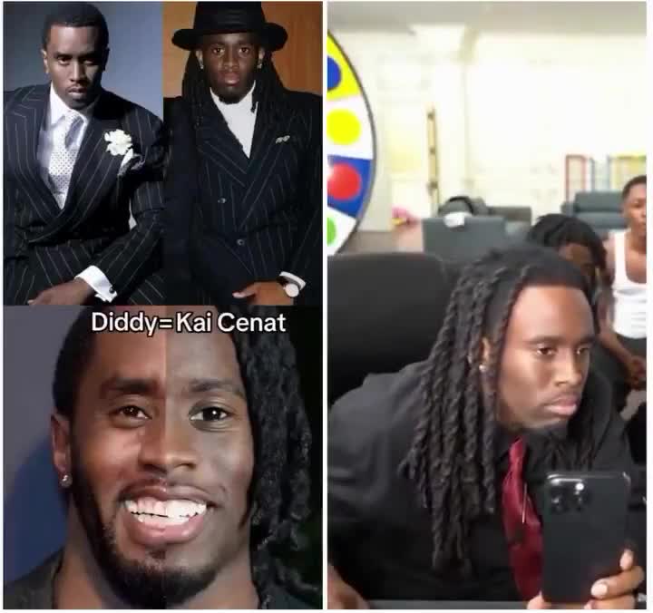 Kai Cenat's mom begs him not to cut his hair so he doesn't look like Diddy 😂