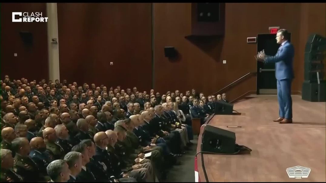 If the words I’m speaking today are making your heart sink, then you should do the honorable thing and resign — Pete Hegseth to top US Generals