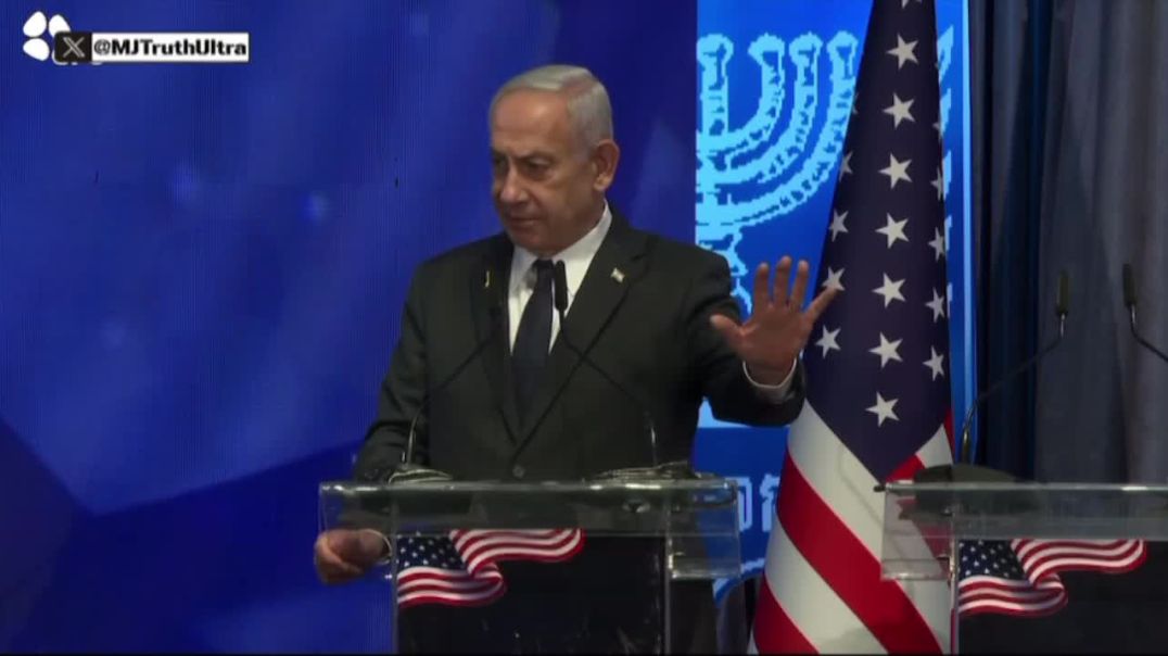 Part 2: RED FLAG   After Netanyahu said Israel’s enemies are America’s enemies…. He now declares Qatar and China are organizing an attack on Israel