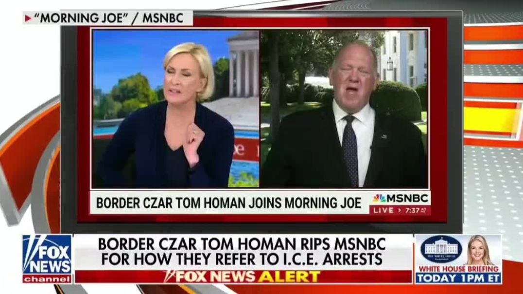 Tom Homan mic drops on Morning Joe