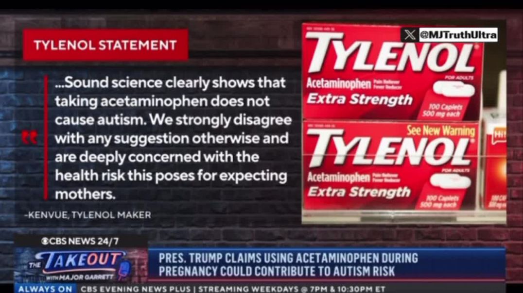 Tylenol is the dress rehearsal…   RFK Jr said they are still studying everything, but TYLENOL was something they could confidently say today. More is coming.