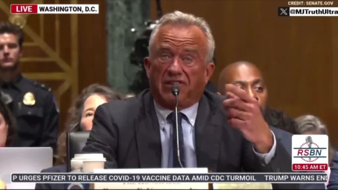 This is one of the reasons they are terrified of him.  RFK Jr: We have an Active Investigation into the Demonic Illegal Behavior of Stealing Organs from LIVING Patients…