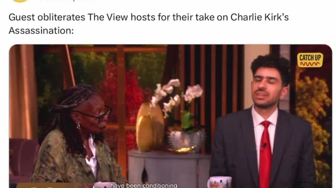 Guest obliterates The View hosts for their take on Charlie Kirk’s Assassination: