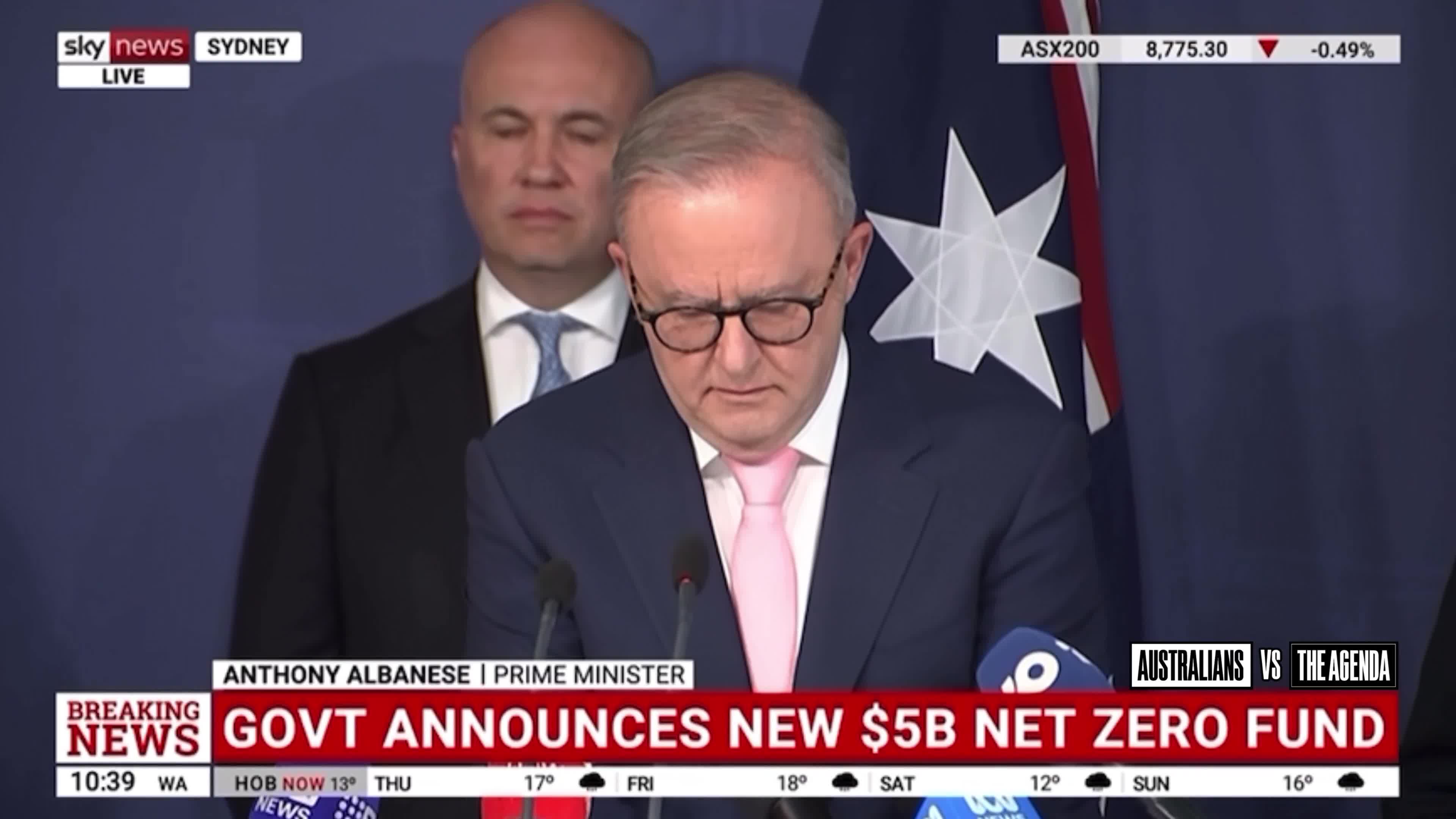 Prime Minister Anthony Albanese was just asked what exact figure we should expect in downward pressure on our energy prices.  He laughed.