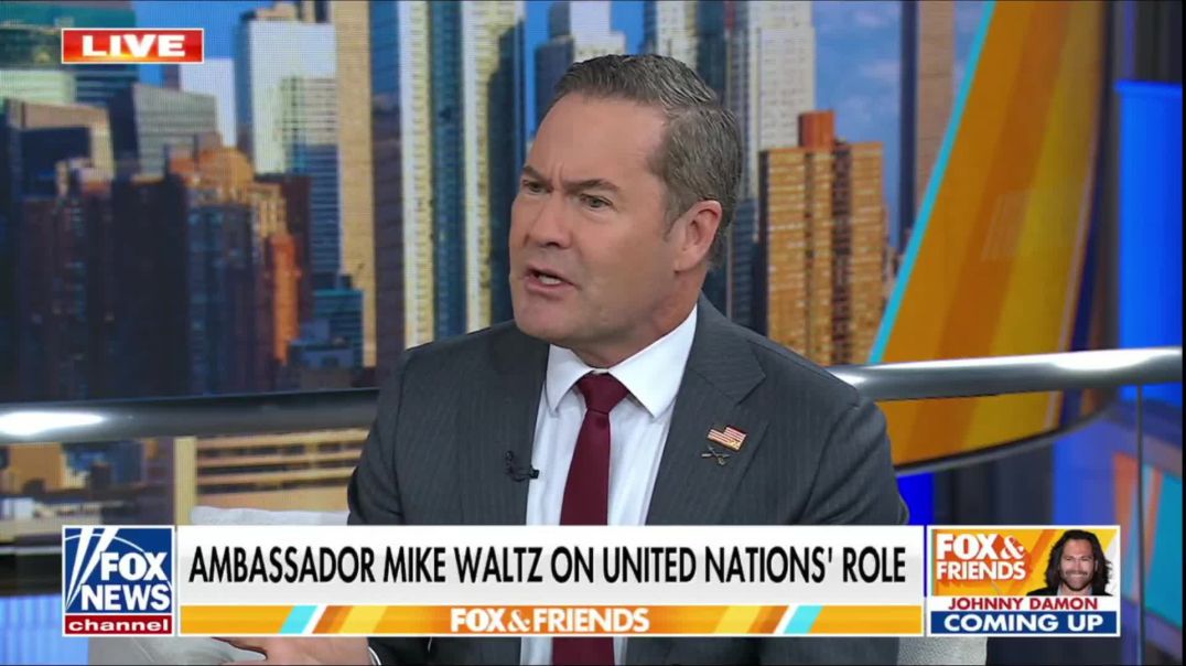 BREAKING: Ambassador to the U.N. Mike Waltz calls for the U.N. to STOP all of the WOKE nonsense   "They need to stop all of this woke nonsense. There are seven U.N. Agencies focused on climate ch