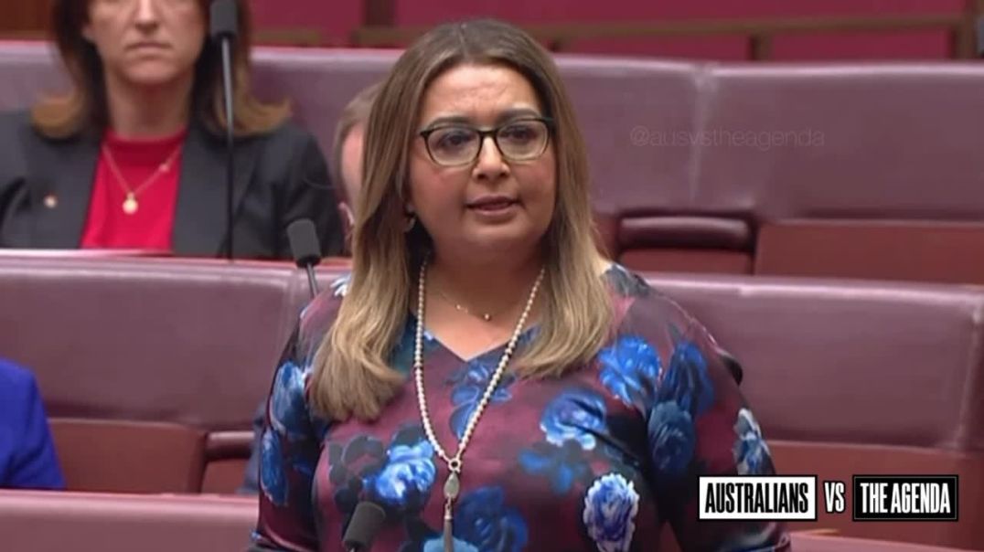 Senator Mehreen Faruqi has halted Parliament to push a debate on “social cohesion,” revealing a message she has received: