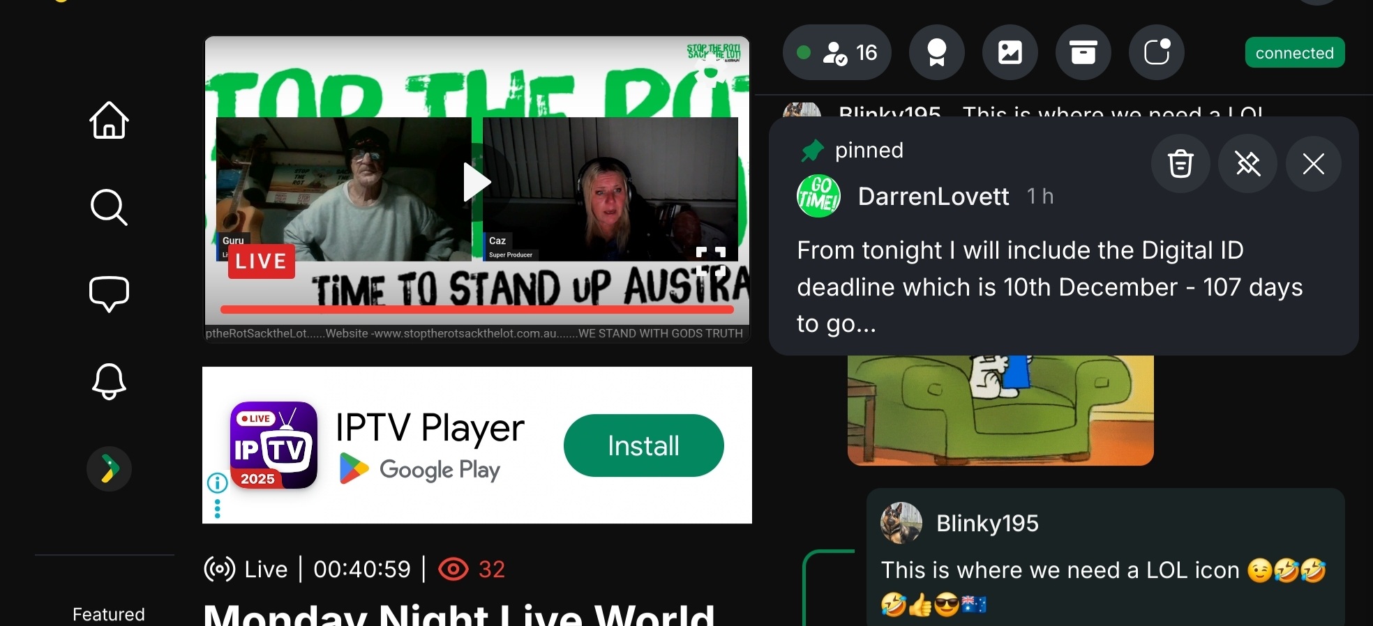 🔴 RTMP Live Streaming