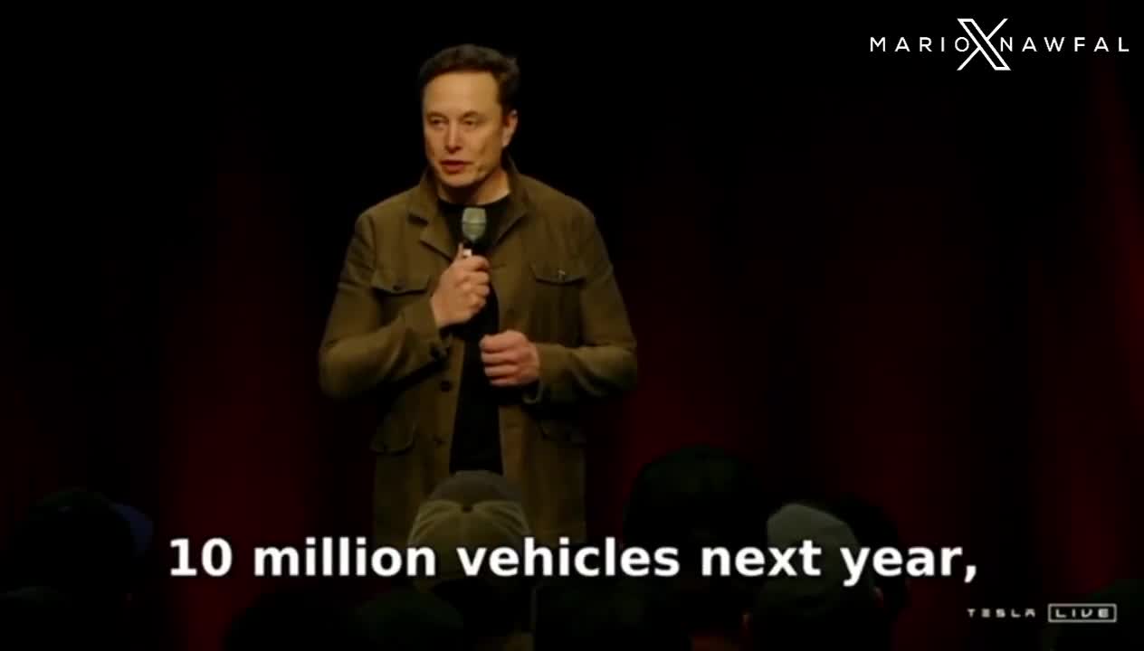 ELON ON FSD: MOST PEOPLE DON’T UNDERSTAND WHAT’S ABOUT TO HAPPEN  “Almost the entire fleet, which will pass 10 million vehicles next year, is capable of full autonomy.   So, even witho...