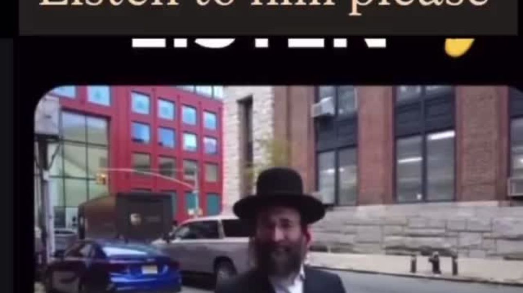 💥This man nails it. Real Jew speaks truth