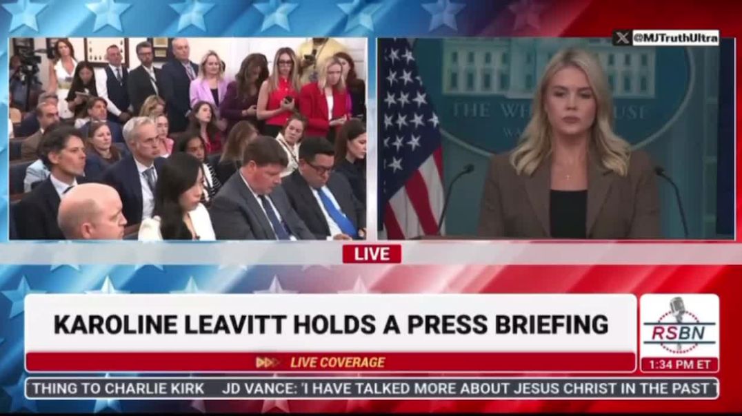 Part 3: Karoline Leavitt TikTok:  The TikTok algorithm will be "secured" and "retrained;"   You mean we will be able to start talking about vaccines without getting suspended?