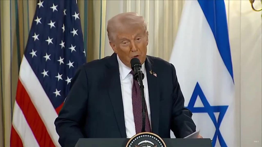 BREAKING: President Trump announces a plan to establish a "Board of Peace," which he will personally lead, joined by former UK Prime Minister Tony Blair and others.