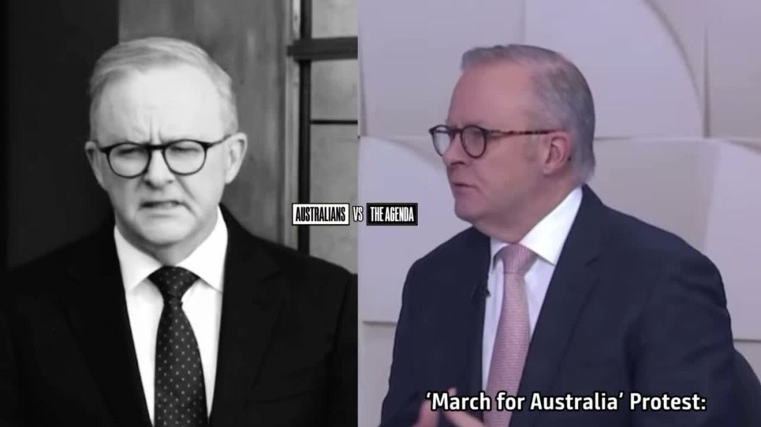 Prime Minister Anthony Albanese on protestors concerned about Gaza 𝐯𝐬. Prime Minister Anthony Albanese on protestors concerned about Australia.