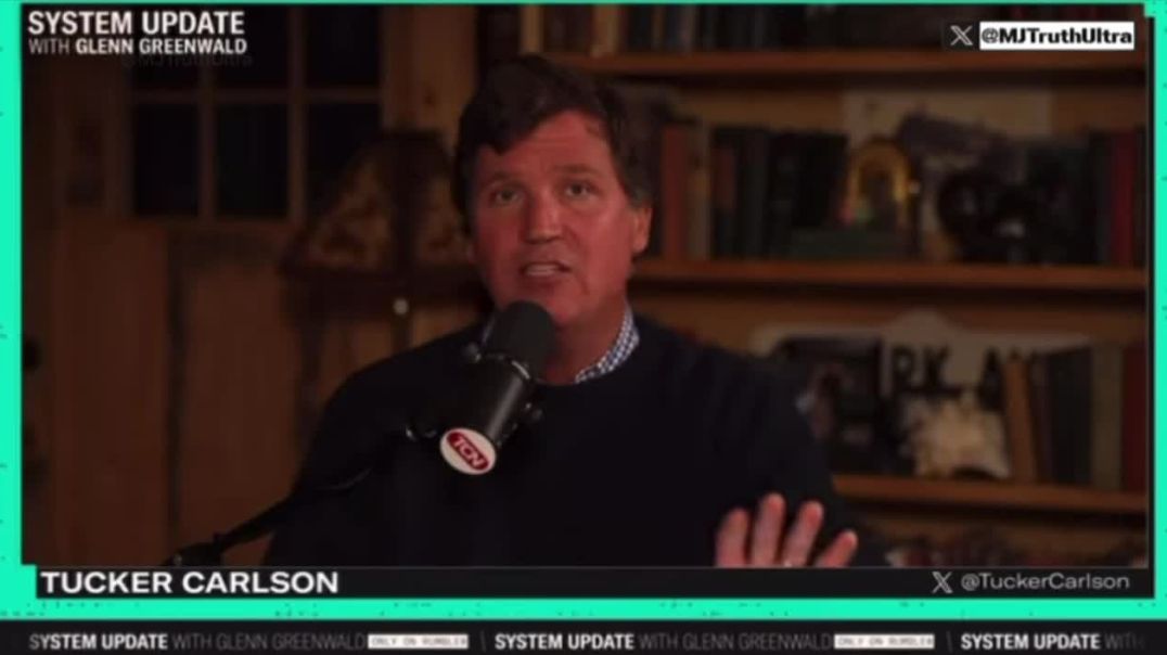 Ooooh boy… here we go. 👀  Tucker Carlson says he knows for 100% Fact that Bibi Netanyahu is telling people in the Middle East, “I control the United States, and I control Donald Trump”