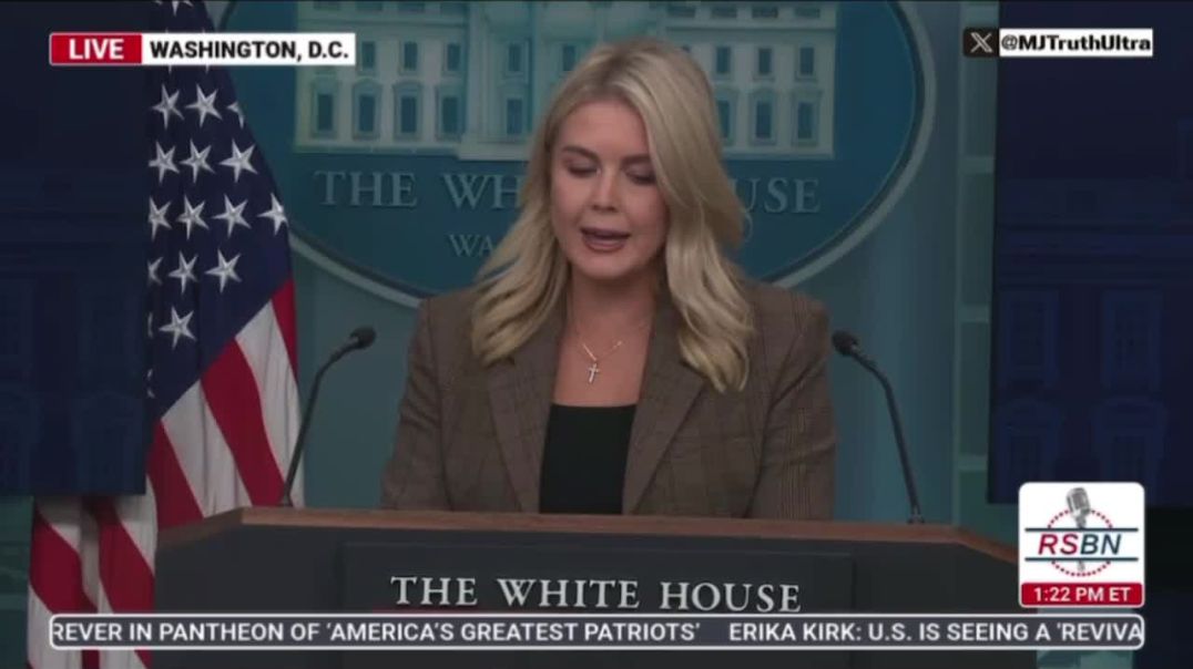 Part 2: Karoline Leavitt basically says Antifa members and those who FUND it are Fooked…  Anyone who understands the Q drops understands where this is going.  RICO RICO RICO RICO RICO RICO RICO RICO R