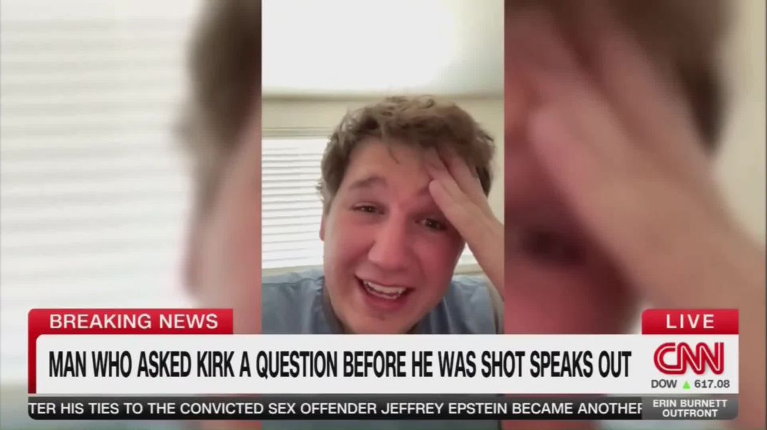 BREAKING: Guy who was talking with Charlie Kirk before he was sh-t says:  “The point I was trying to make is how peaceful the left was… right before he got sh-t.”