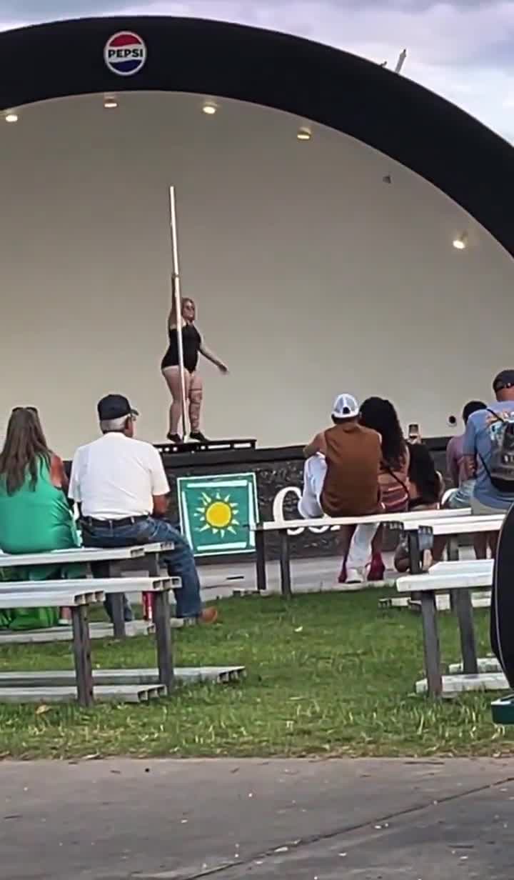 Pole dance at the Colorado State Fair in Pueblo, Colorado which was open to children. This was a government sanctioned event. Absolutely sickening. Wtf is going on @GovofCO ?? Why are tax ...