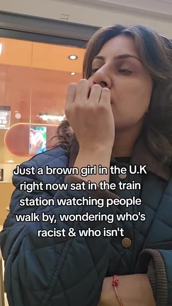 Imagine sitting in public thinking you’ve got racism x-ray vision.   Seek help.