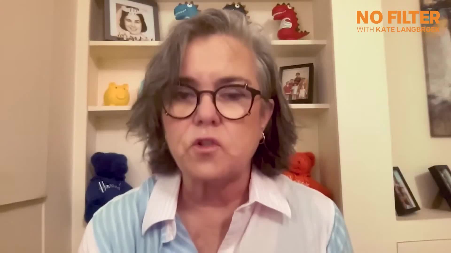 Rosie O’Donnell really thinks Trump is “afraid” of her 😭
