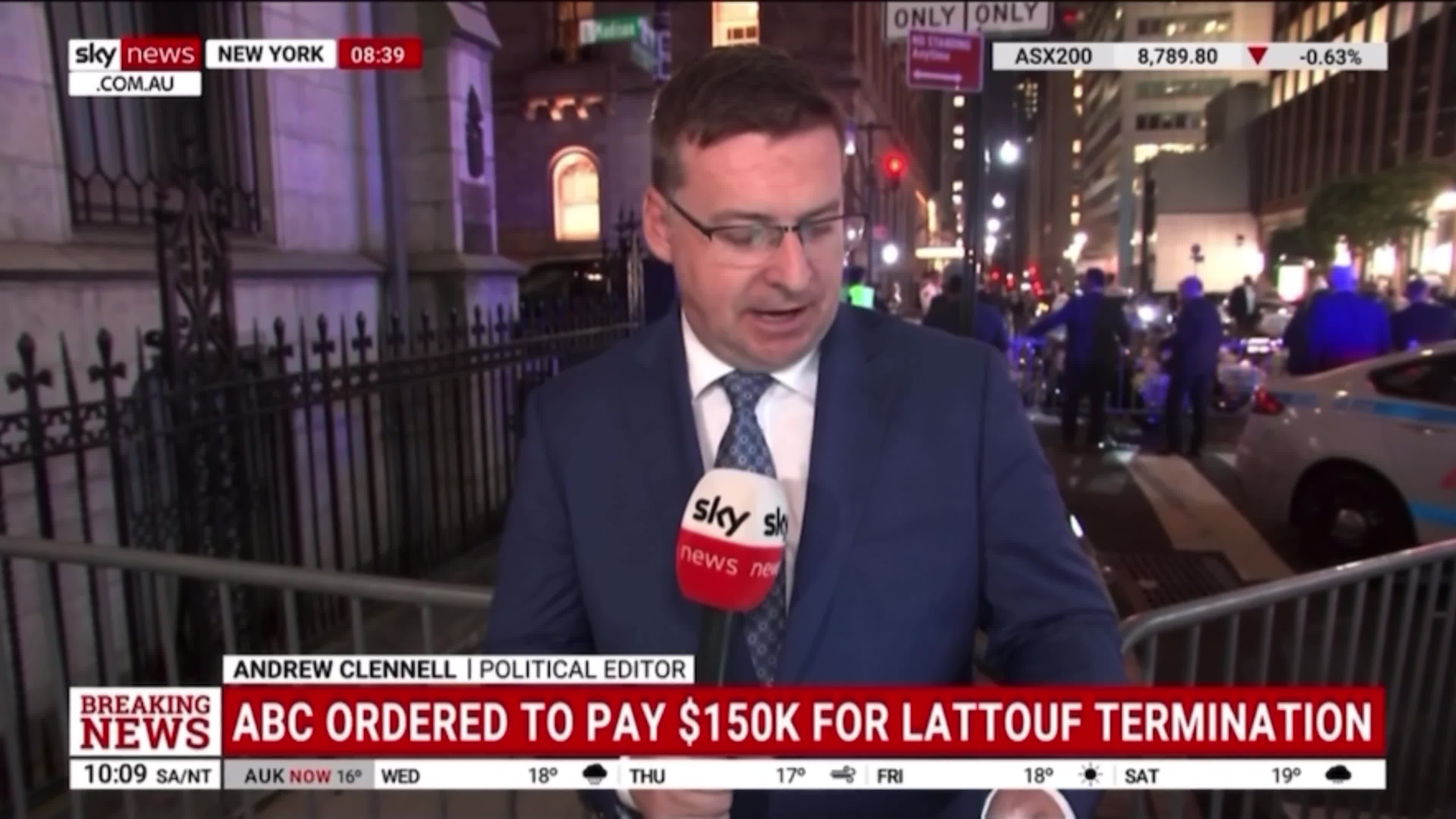 Sky News Australia broke the story this morning.   Albanese was desperate for a quick snap, and Trump’s motorcade left immediately after.
