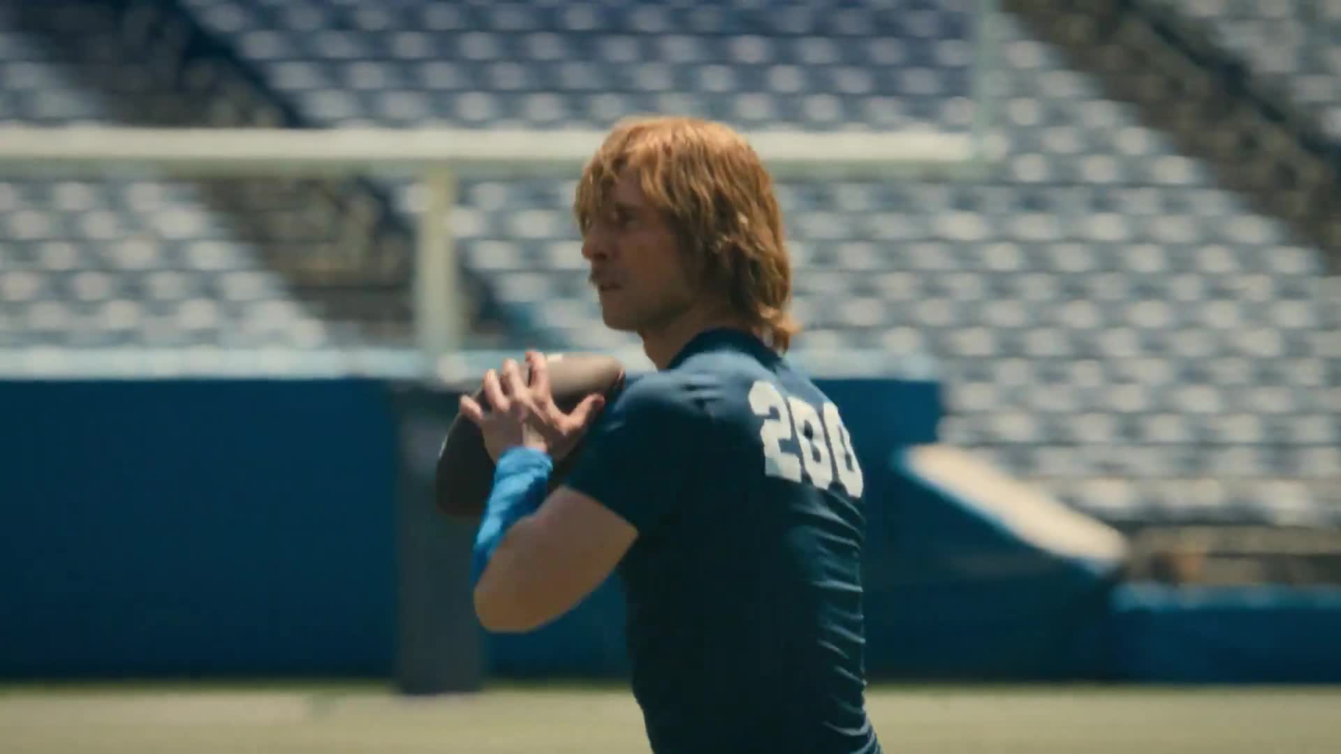 “His name is Chad Powers, coach.”  These passes during South Georgia Catfish football tryouts turned heads 👀  Catch “Chad Powers” streaming on Hulu and get All of ESPN, All in One...