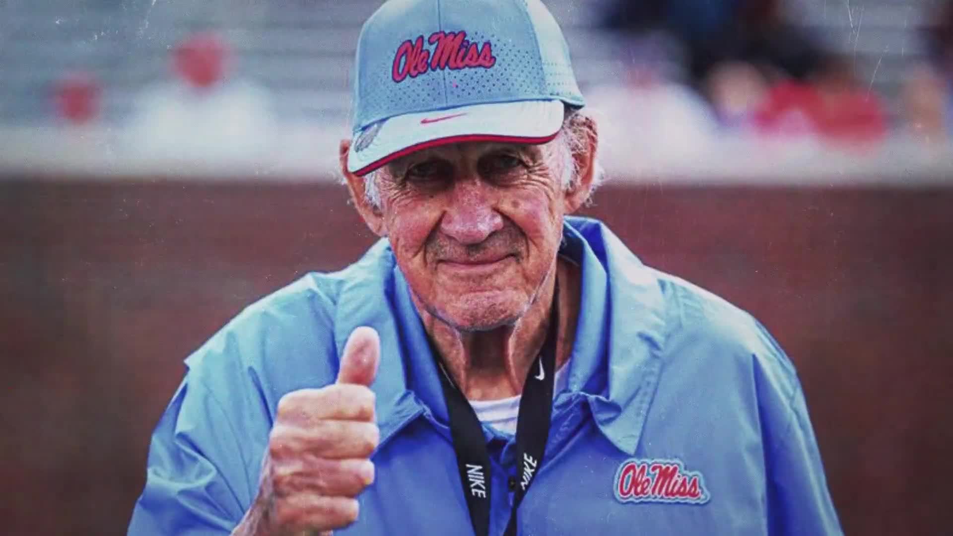 Lane Kiffin's late father, Monte Kiffin, continues to inspire him.  