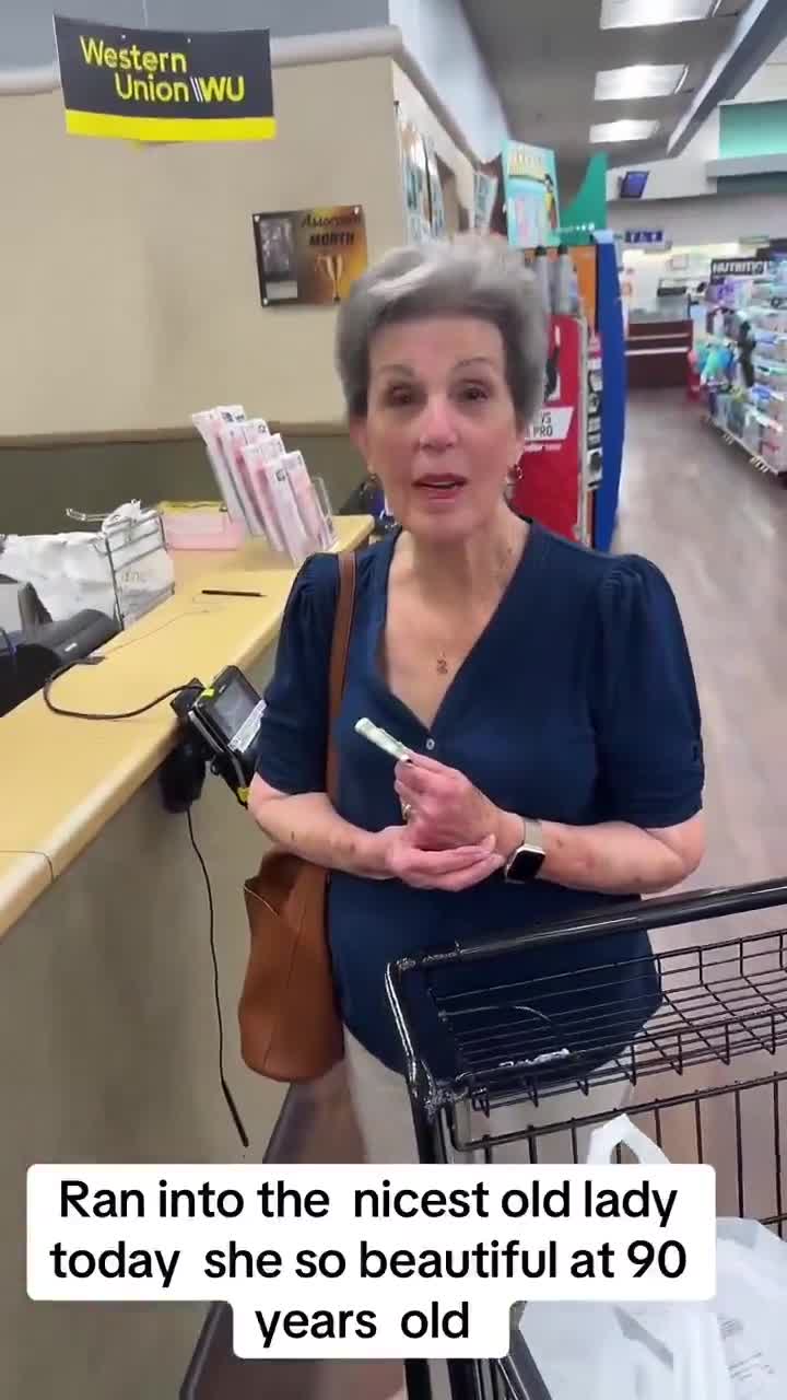 Ain’t no way she’s 90 Years Old.
