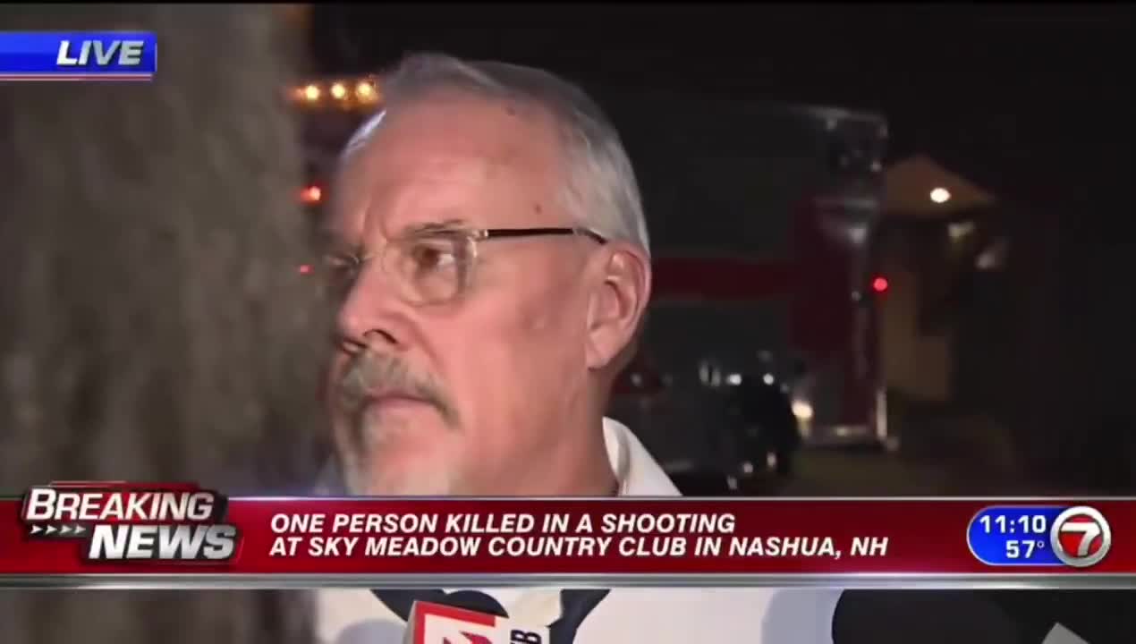 BREAKING: Gunman who attacked the Sky Meadow Country Club in Nashua, NH was shouting