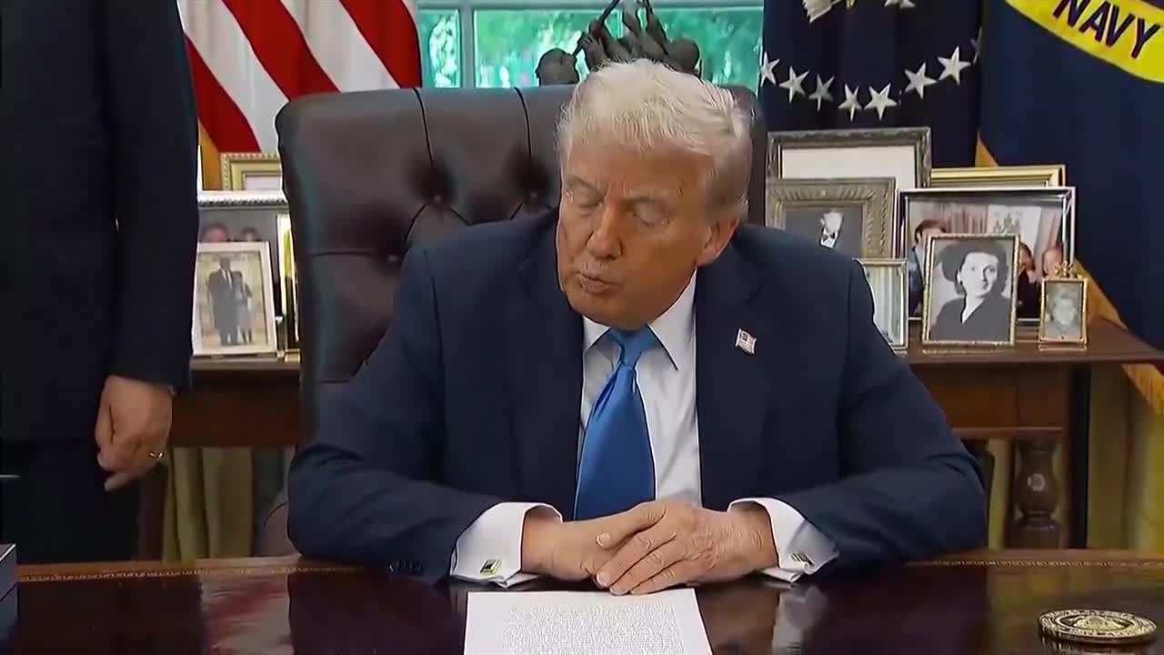 “I took the vaccine, I was very happy with it, here I still am” Trump comments on the CDC decision to remove the recommendation for Covid Vaccines.