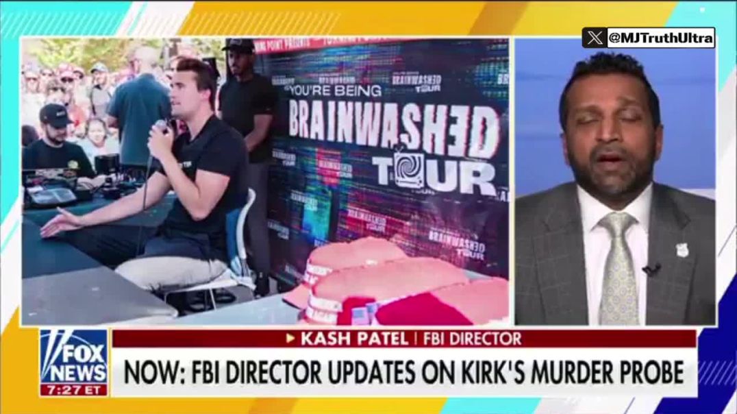 UPDATE: Charlie Kirk  FBI Kash Patel says the DNA on scene matches Tyler Robinson