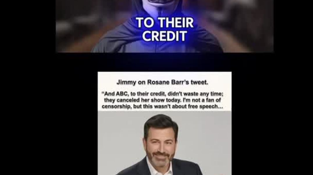 Anonymous: Jimmy Kimmel’s Own Words: “Actions Have Consequences”