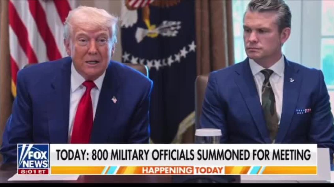 Top military brass to meet with Hagseth and Trump at Quantico