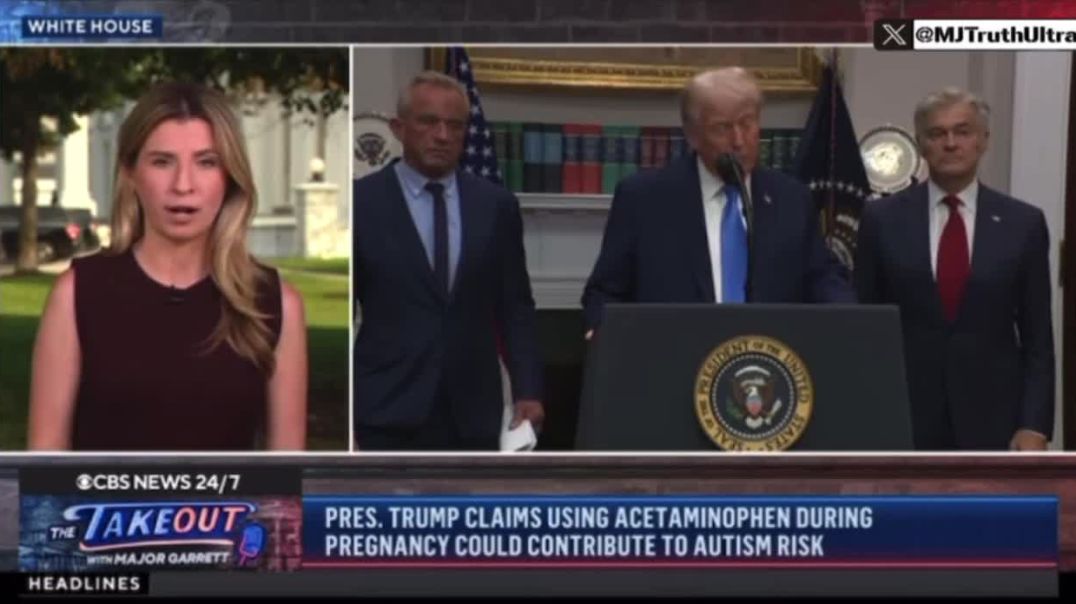 In a delicious twist of irony, CBS— found itself compelled to acknowledge that the Trump administration's claim about Tylenol (acetaminophen) and its potential links to autism and other neurologi