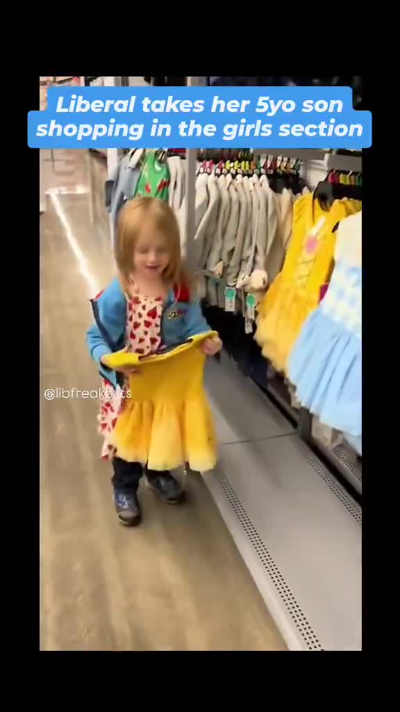 Why do Liberal Parents force their extremely young Children to adopt Trans Ideology from the moment they can speak?
