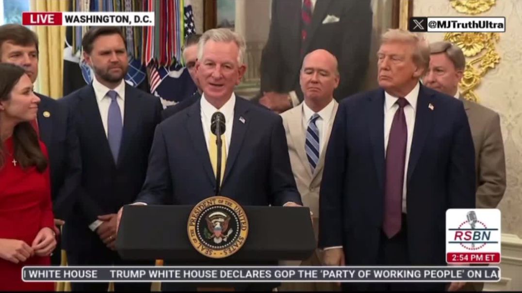 Sen. Tommy Tuberville hints the new Space Force Command Headquarters will be named the ‘Donald J. Trump Space Command Center’