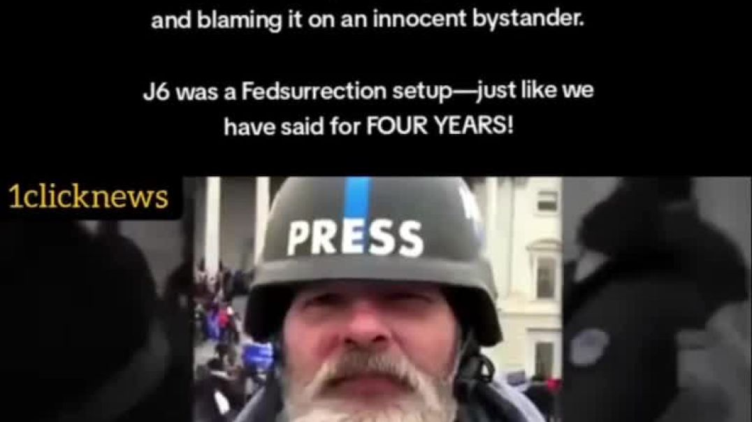 J6 was a Fedsurrection Set up just like we have said for four years
