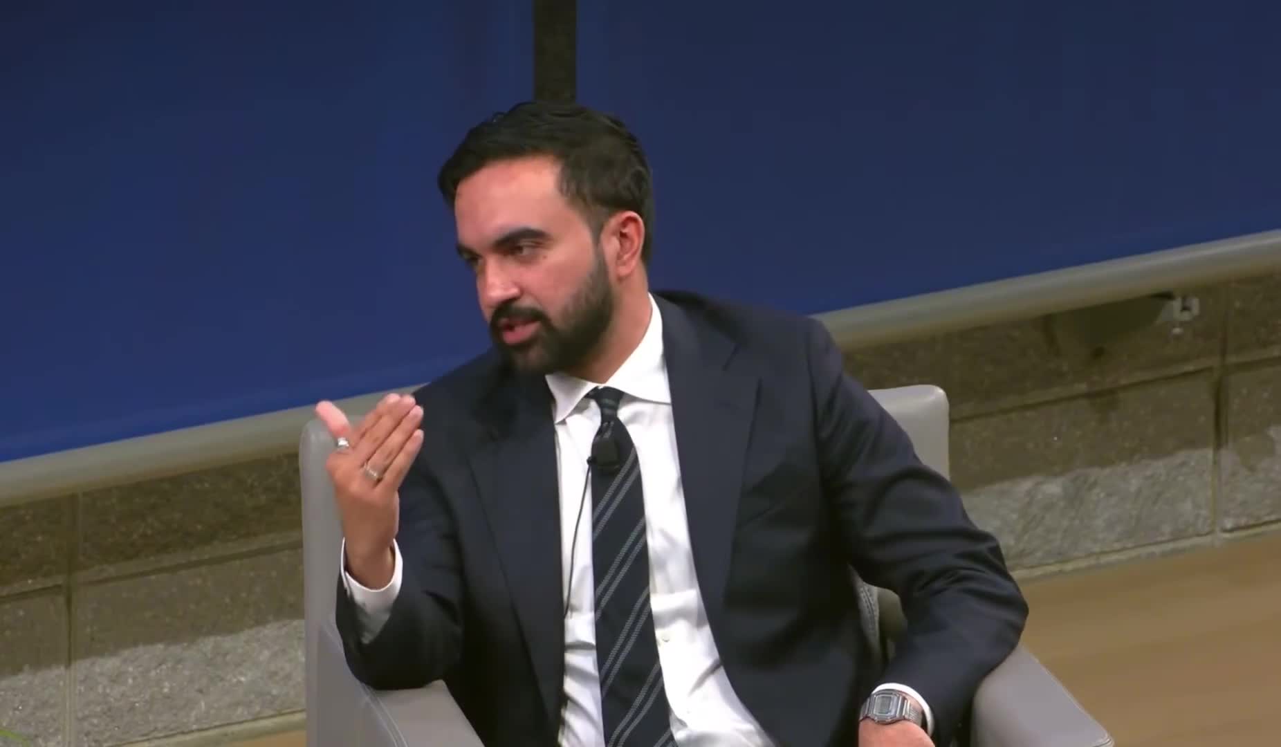 Zohran Mamdani says he will 