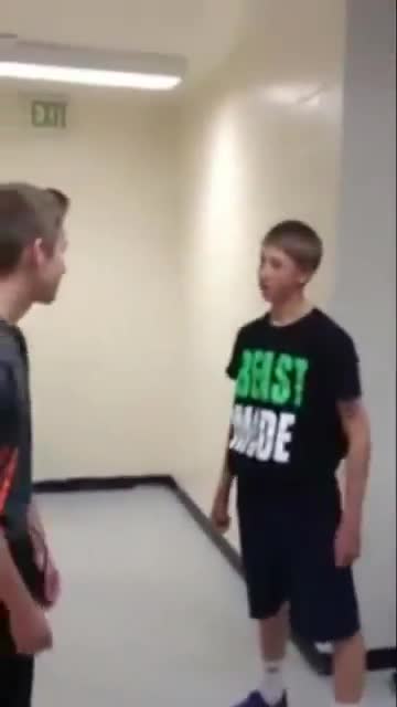 “Hit me Brayden, if you want to”