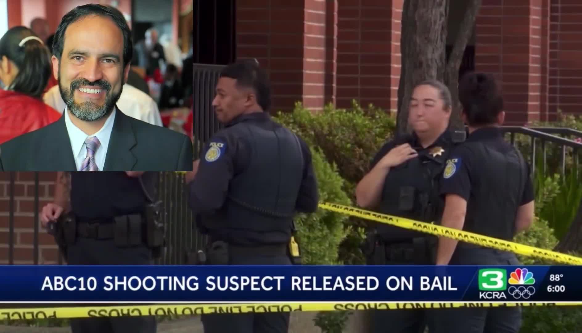 BREAKING: leftist who shot up an ABC station in California because he was mad they fired Jimmy Kimmel, was released on bail