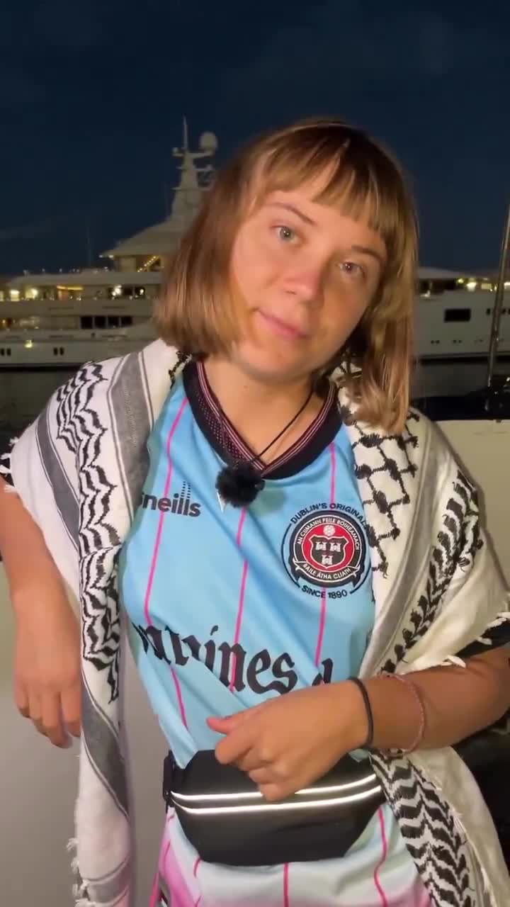 “So Greta - how are you feeling about setting sail to Gaza?”