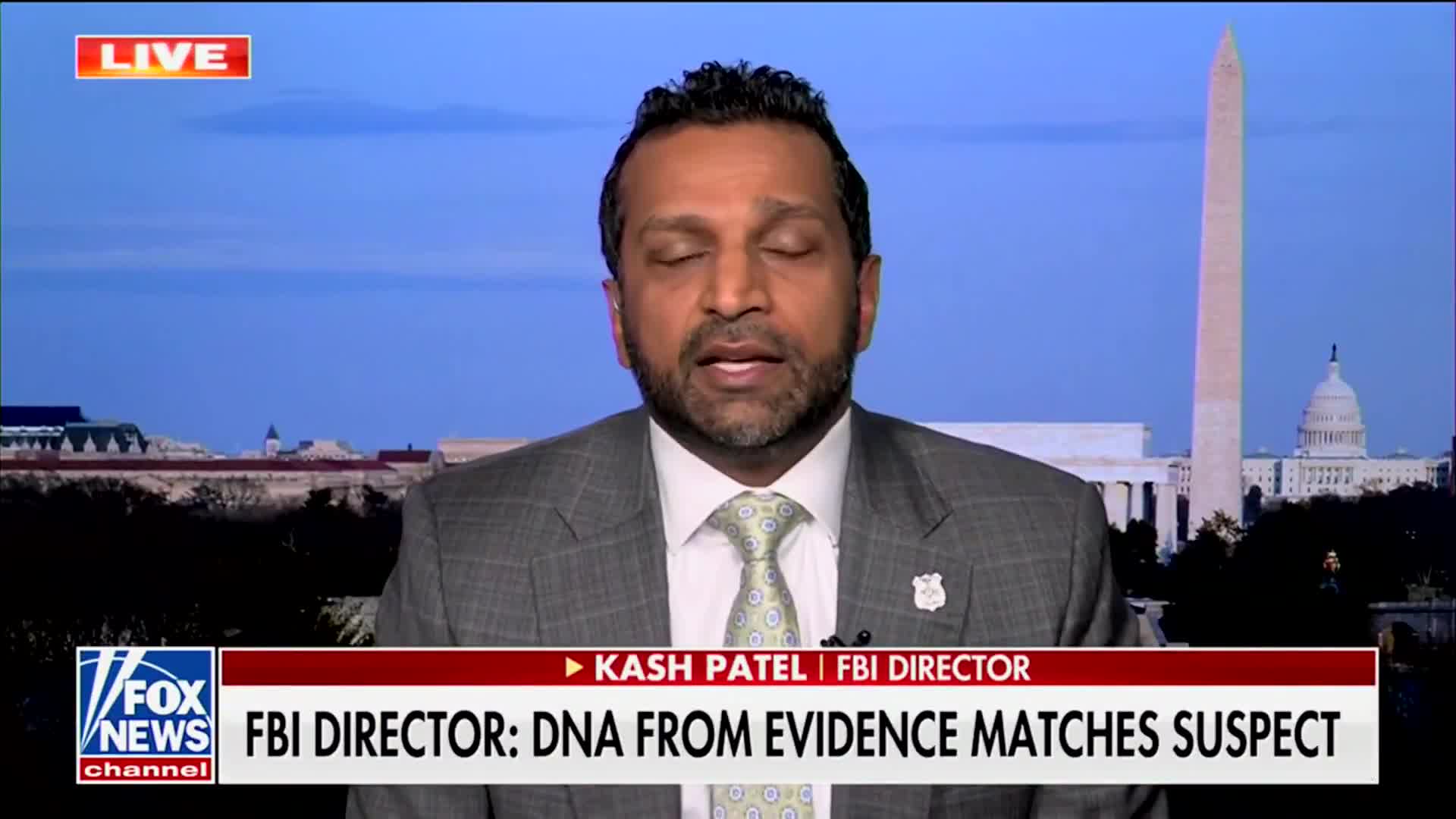 FBI Director Kash Patel on Charlie Kirk's assassin: “His family has collectively told investigators that he subscribed to left-wing ideology and even more so in these last couple of years....