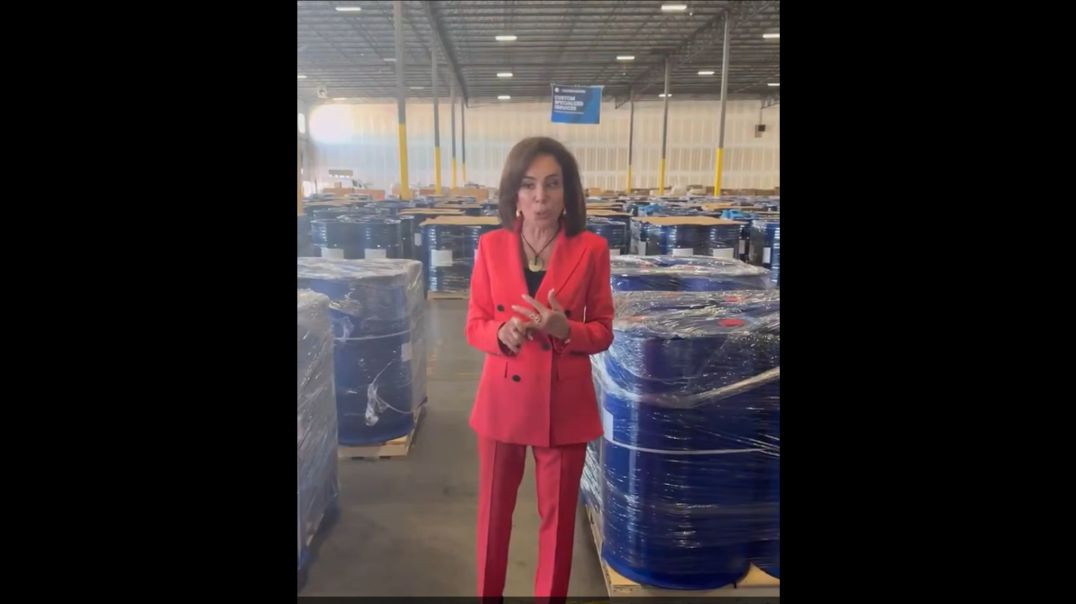 US Attorney Jeanine Pirro:  You are looking at the largest seizure of precursor chemicals used to manufacture methamphetamine in U.S. history. China was sending over 700,000 lbs on the high seas to th