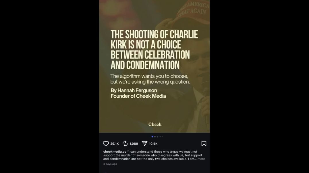 It sure would be a shame if Hannah Ferguson got taken down from Instagram and lost her 200,000 followers after endorsing political violence in Australia.