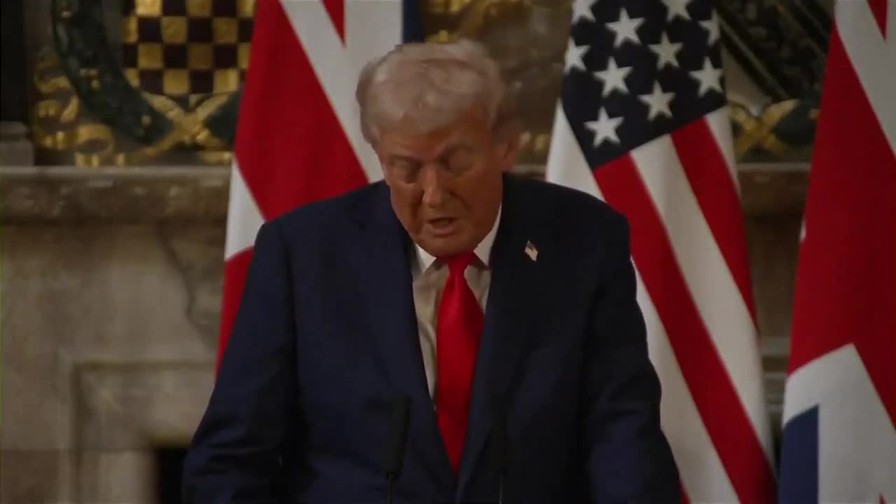 President Trump:  “Just last week, a great American, Charlie Kirk, was heinously assassinated for speaking his mind... I appreciate the many British citizens who have offered their condole...
